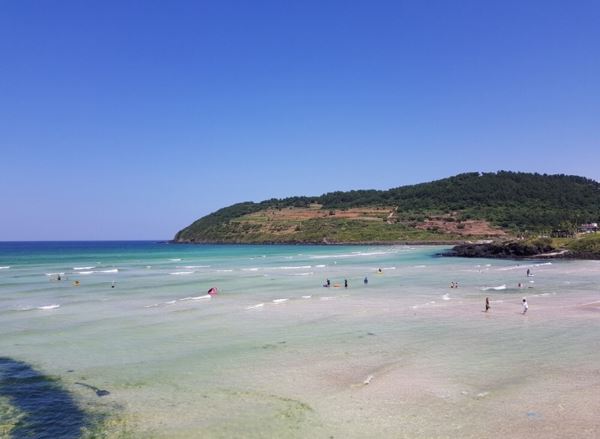 사진=봄의 함덕해수욕장